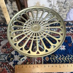 Solid Brass Antique English Trivet