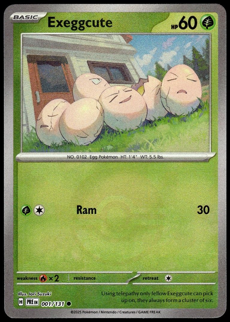 Exeggcute [Poke Ball] #1 Pokemon Prismatic Evolutions