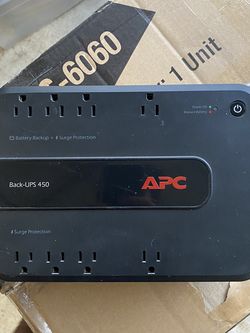 Power Surge Protector - Battery Back Up