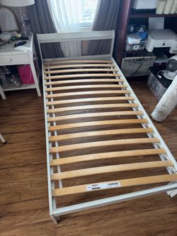 Twin bed frame from IKEA