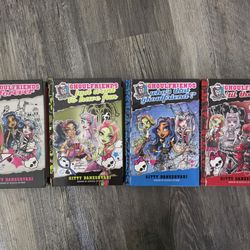 MONSTER HIGH BOOKS