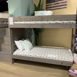 Ampelios Twin Bunk Bed -1