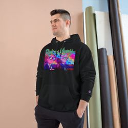 Authentic Champions Hoodies Rick And Morty All Sizes 