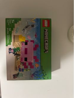 Minecraft Axolotl Lego Set