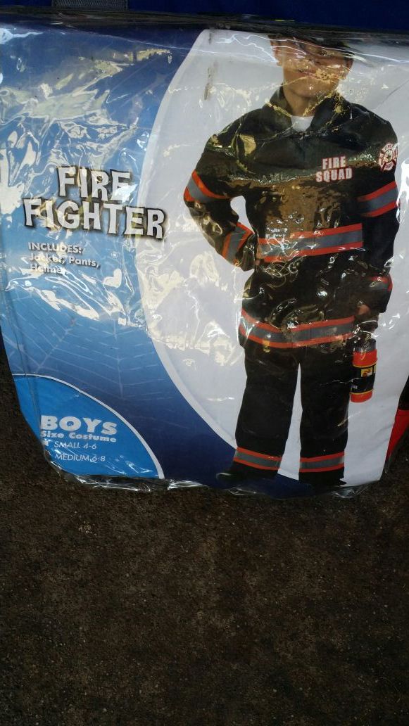 Fire fighter Halloween costume