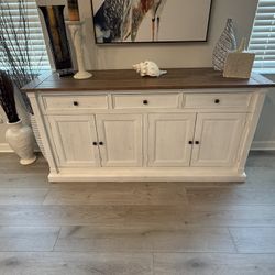 White Sideboard