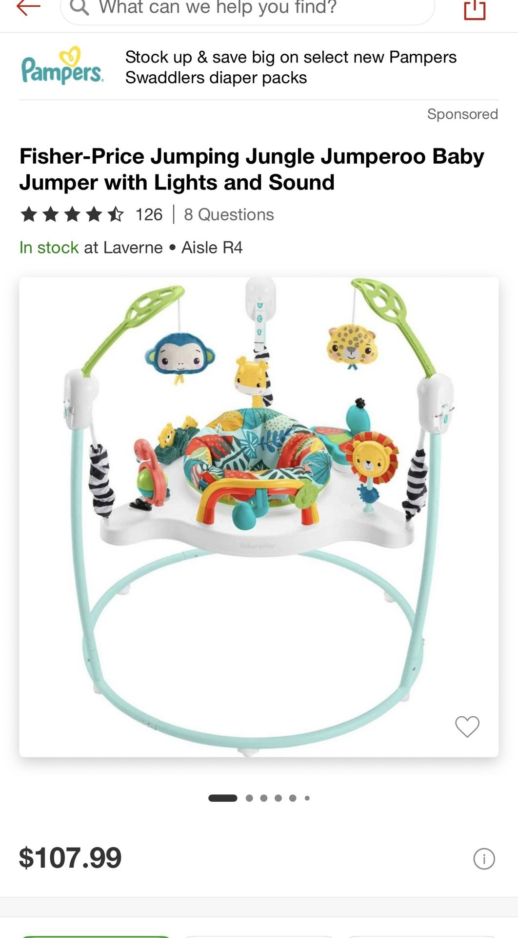 Fisher Price Jumpin Jungle