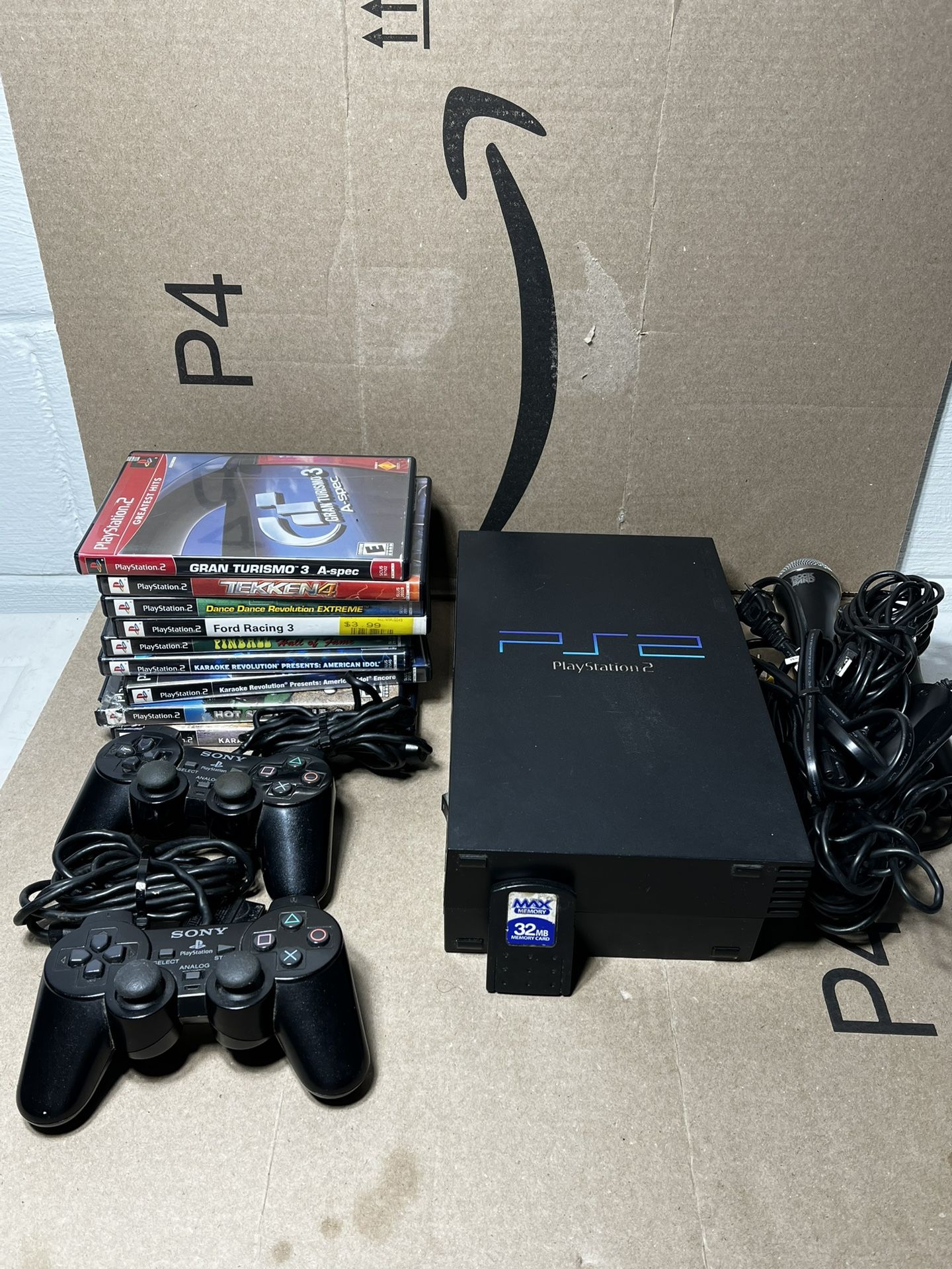Ps2 System With Accessories Bundle