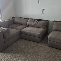 Living Spaces LARGE Couch 