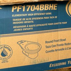 PROFLO Elementary Flush Valve Toilet Bowl Only with Top Spud