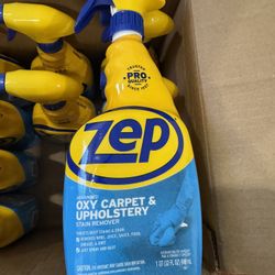 Zep 32 oz Advanced Oxy Carpet & Upholstery Stain Remover (lot of 11)