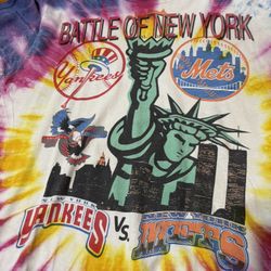 Vintage Subway Series Shirt Mets Yankees