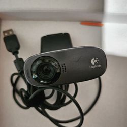 Logitech HD C310 Portable Webcam, 5MP, Black