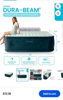 Full sized air mattress