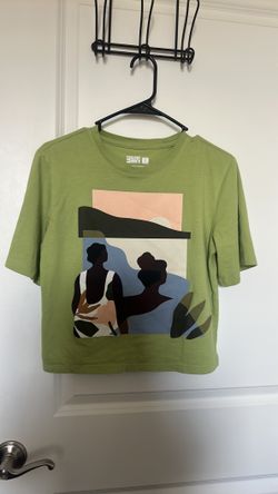 Green T-Shirt-Size XS