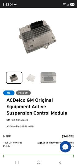 2016 gmc yukon suspension module