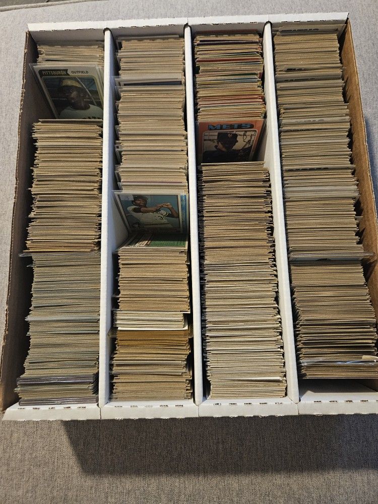 1970s Vintage Baseball Sports Cards