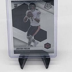 Justin Fields 2021 Mosaic Football Chicago Bears RC