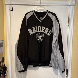 Raiders Windbreaker Pullover