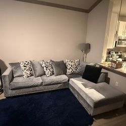 Gray Sectional Couch