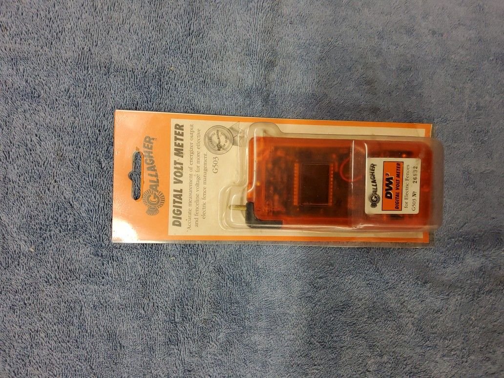 Gallagher Digital Volt Meter Electric Fence Tester