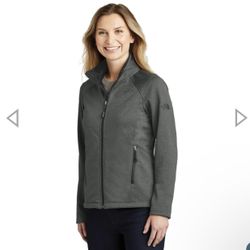The North Face NFOALGY Ladies Ridgeline Soft Shell Jacket - Dark Grey Heather