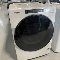 Whirlpool White 7.4 Cu. Ft. Front Lid Electric Dryer With Steam Cycles 