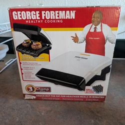 George Foreman GR0038W Champ 36-square-inch electric contact grill