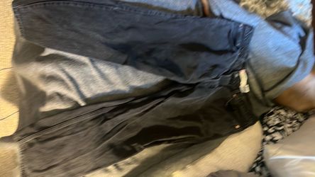 Levi Strauss Black 550 Relaxed Fit Jeans
