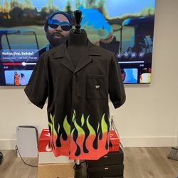 GALLERY DEPT.  PARKER FLAME  SHIRT  SZ M  $200