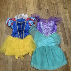 Disney Princess Dresses 4t. 