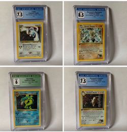 Graded Pokemon cards