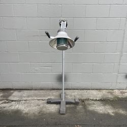 1950’s/60’s Vintage Industrial Burton Rolling Medical Floor Lamp