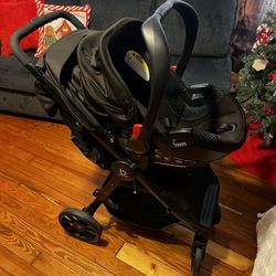 Baby Stroller,  Car seat, and Base for sale