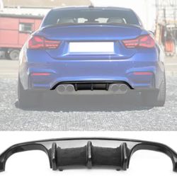 15-20 BMW F80 M3 F82 F83 M4 Carbon Fiber Rear Bumper Diffuser MP Style