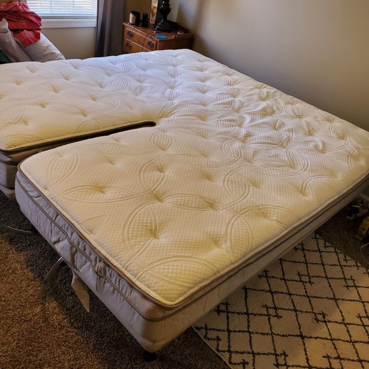 Sold At Auction Sleep Number Performance Series P5 Split King lupon