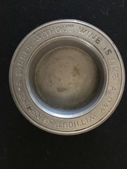 Eales 1779 Pewter Wine Holder Coaster