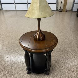 Lámpara Con Mesita 