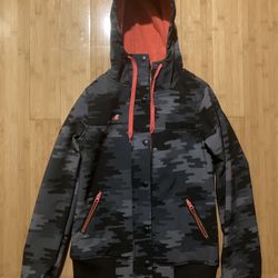 Glamour Kills Original Clothing Camo Hoodie Jacket S Small