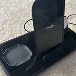 Mophie 3-in-1 Wireless Charging Stand - MagSafe Phone And Watch Charger 