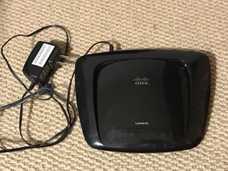 Linksys Cisco network router ! Wi-Fi