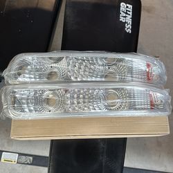 2000 Chevy Bumper Parking Turn Signal Lights Left + Right