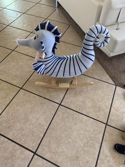SEA HORSE ROCKING TOY