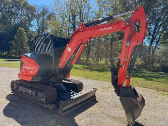 2024 Kubota KX057-5 Excavator 325 Hours + Brush Cutter (PackageDeal)
