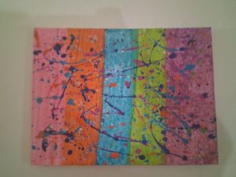 Acrylic  art on canvas