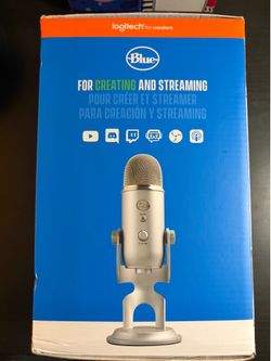 Logitech Blue Yeti USB Microphone (Silver)