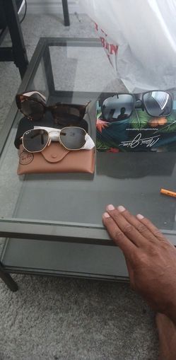 Prada, rays brands, Maui Jim sunglasses