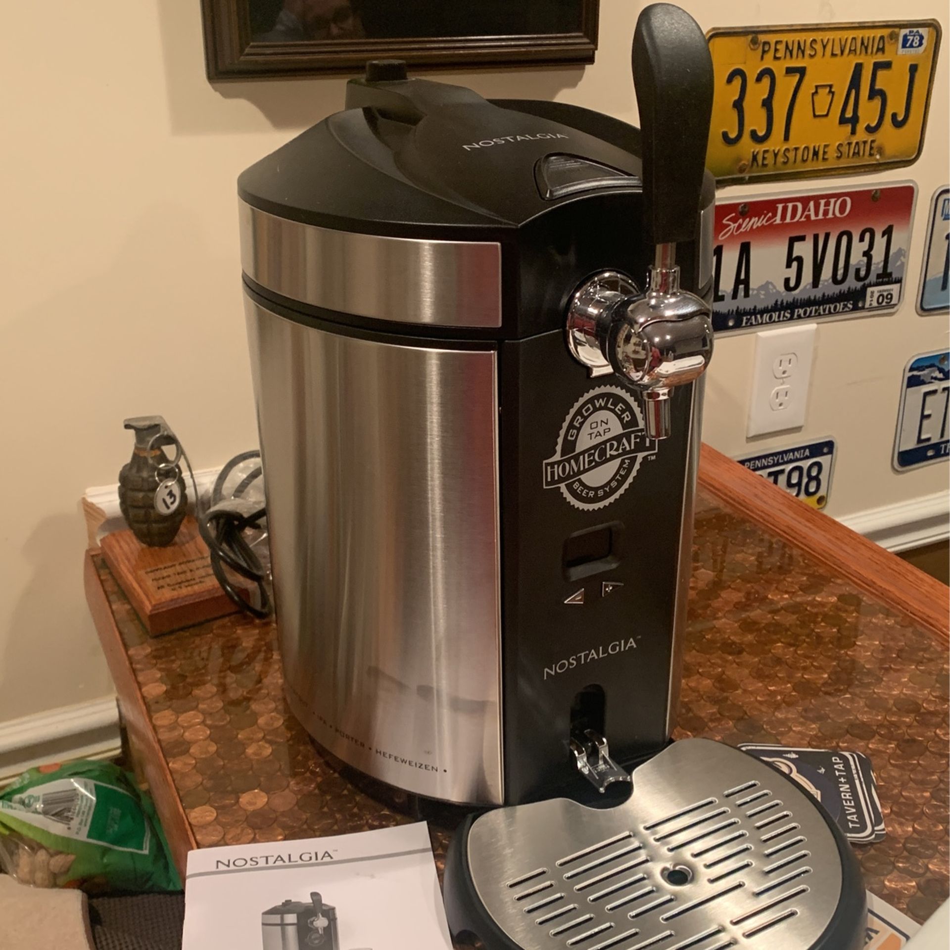 Nostalgia Home craft Growler Beer System
