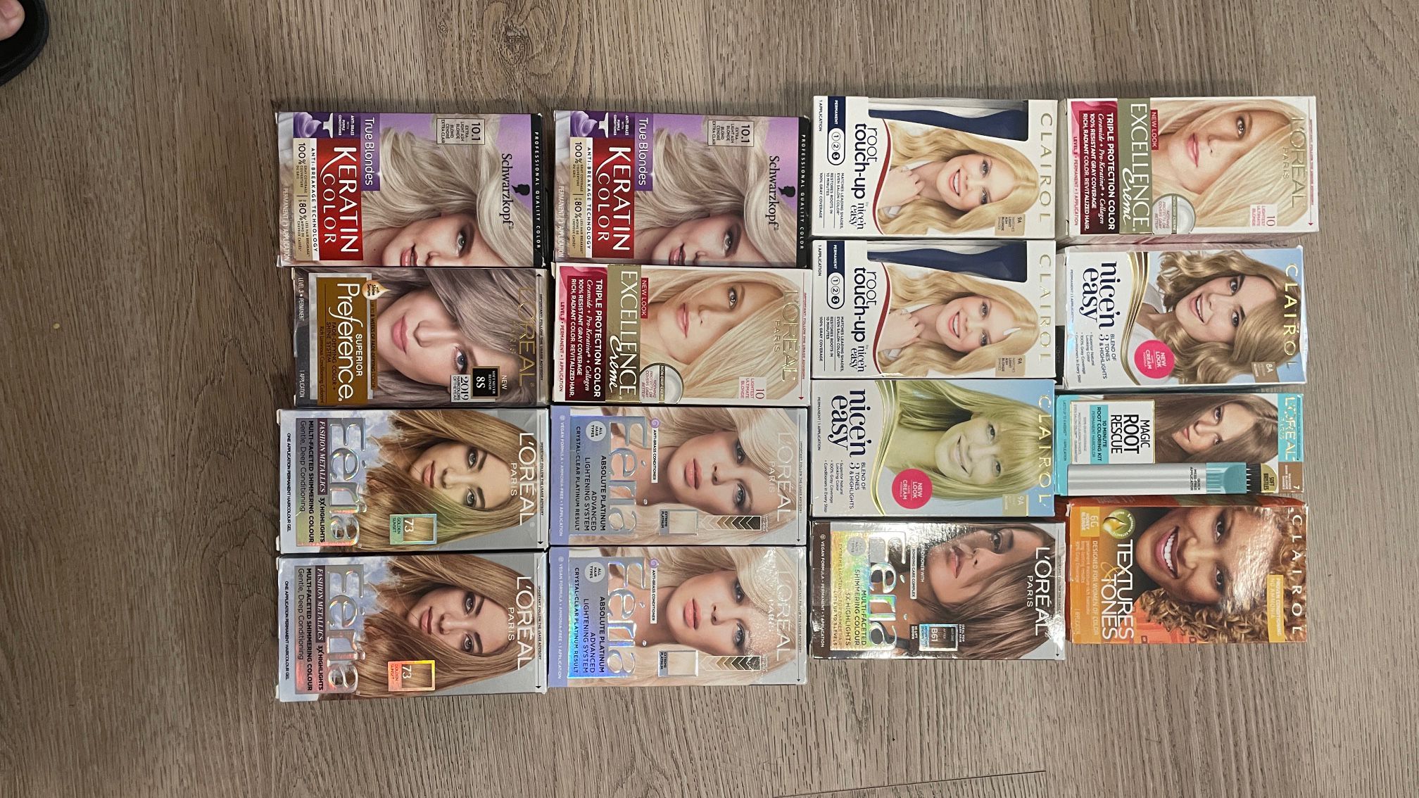 Hair color #blonde  20 boxes for $60