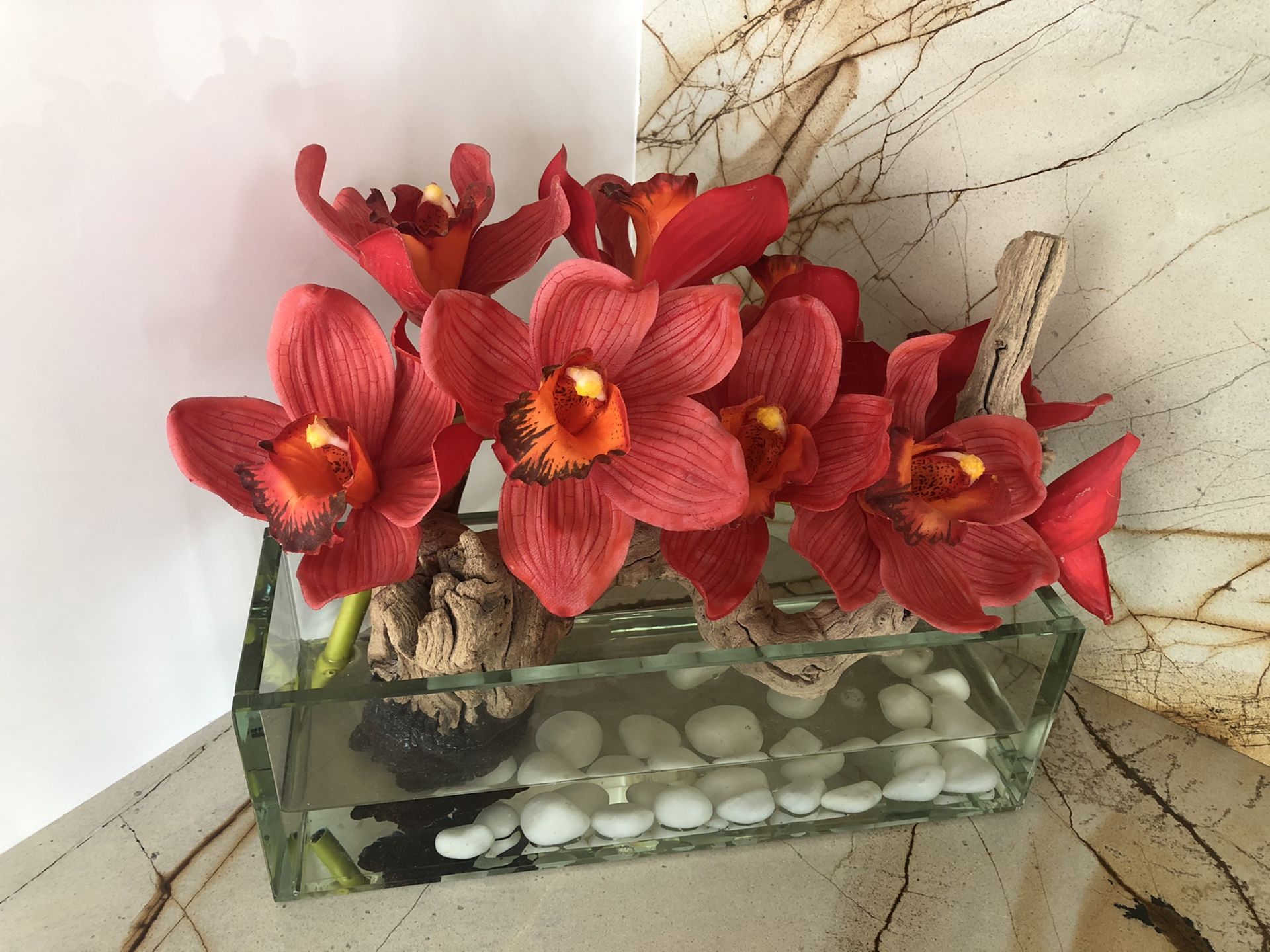 Adorno de orquídeas